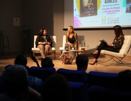 Inma Chacón y Marta Robles protagonistas del encuentro literario enmarcado en las actividades del Día del Libro