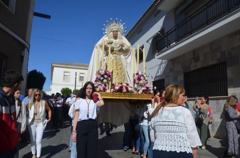 A finales de mayo comienzan los actos de celebración del rosario de la Aurora