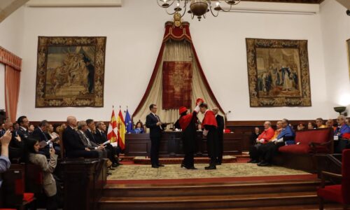 Antonio Huertas, investido Doctor Honoris Causa por la Universidad de Salamanca
