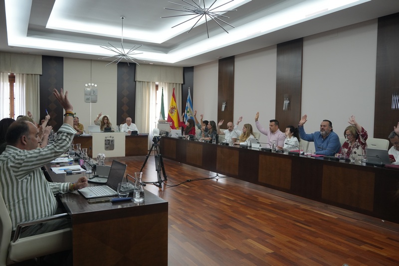 El Pleno aprueba por unanimidad varios asuntos de interés, entre ellos varias mociones