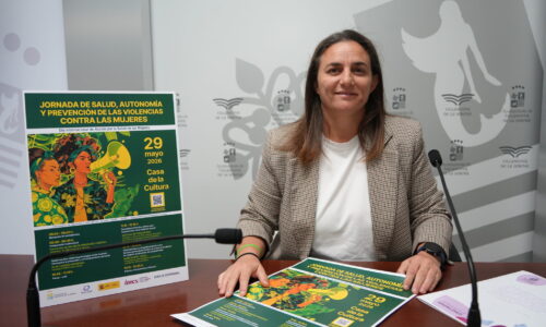 La concejalía de Igualdad celebrará el día 29 la Jornada de Salud, Autonomía y Prevención de las Violencias contra las Mujeres