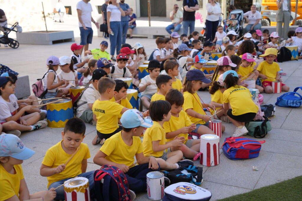 El CEIP Virgen del Pilar e Inclusives celebran una nueva edición de “Musiqueando”