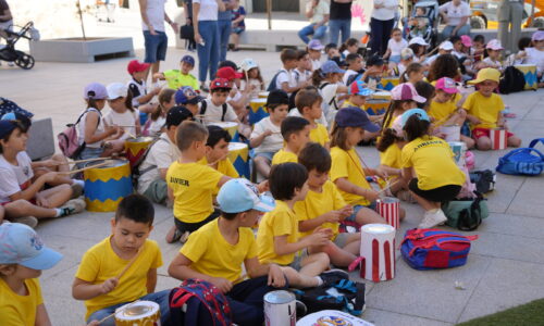 El CEIP Virgen del Pilar e Inclusives celebran una nueva edición de “Musiqueando”