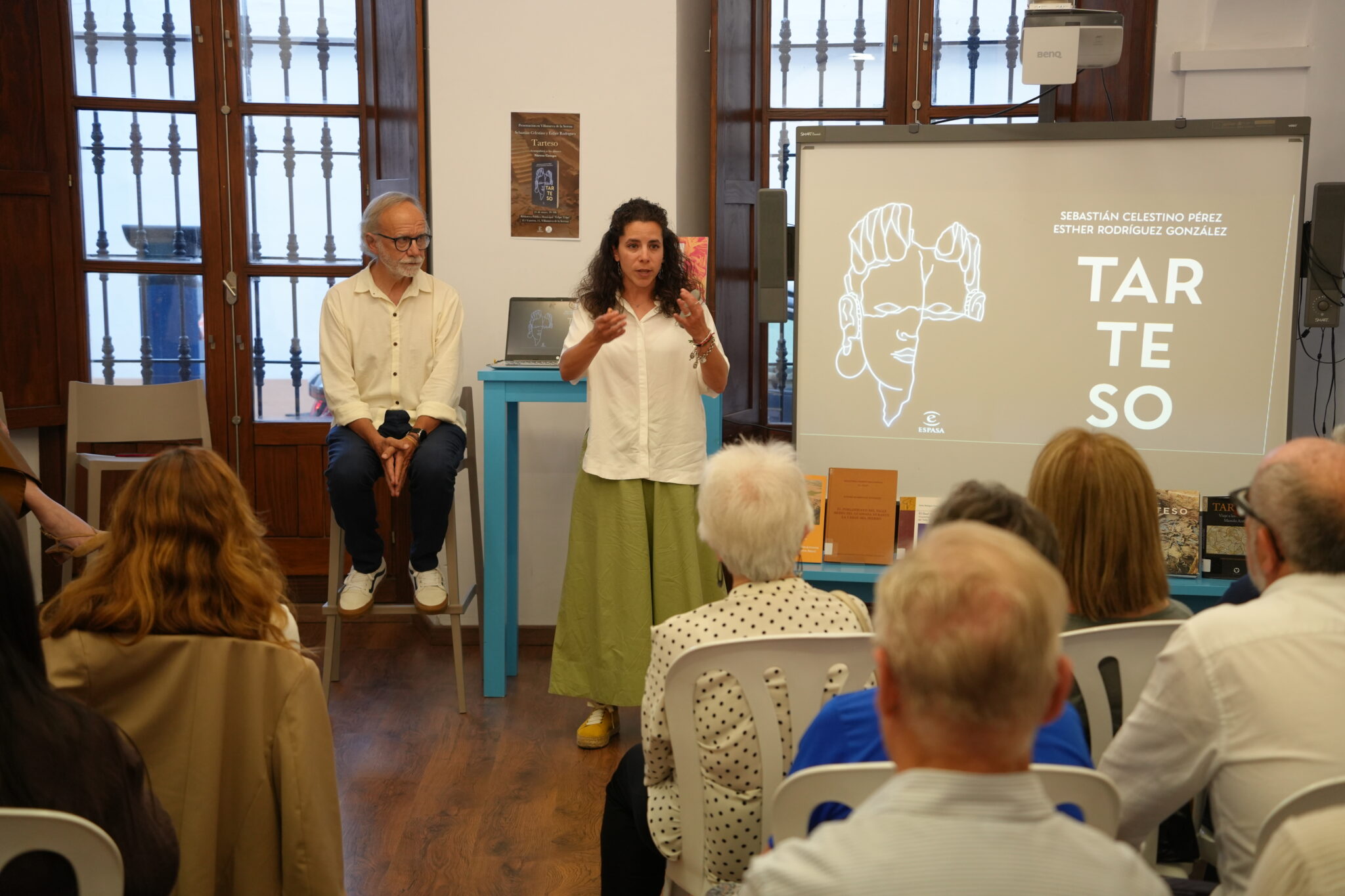 Villanueva de la Serena acoge la primera presentación del libro “Tarteso” de Sebastián Celestino y Esther Rodríguez