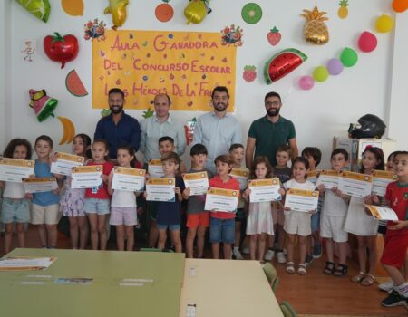 Un año más, el CEIP Santiago Apóstol gana el concurso “Los Héroes de la Fruta”