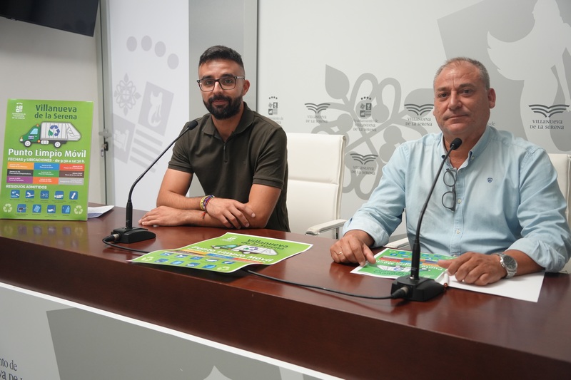 Un punto limpio móvil recorrerá los barrios de la ciudad, a partir del 2 de julio