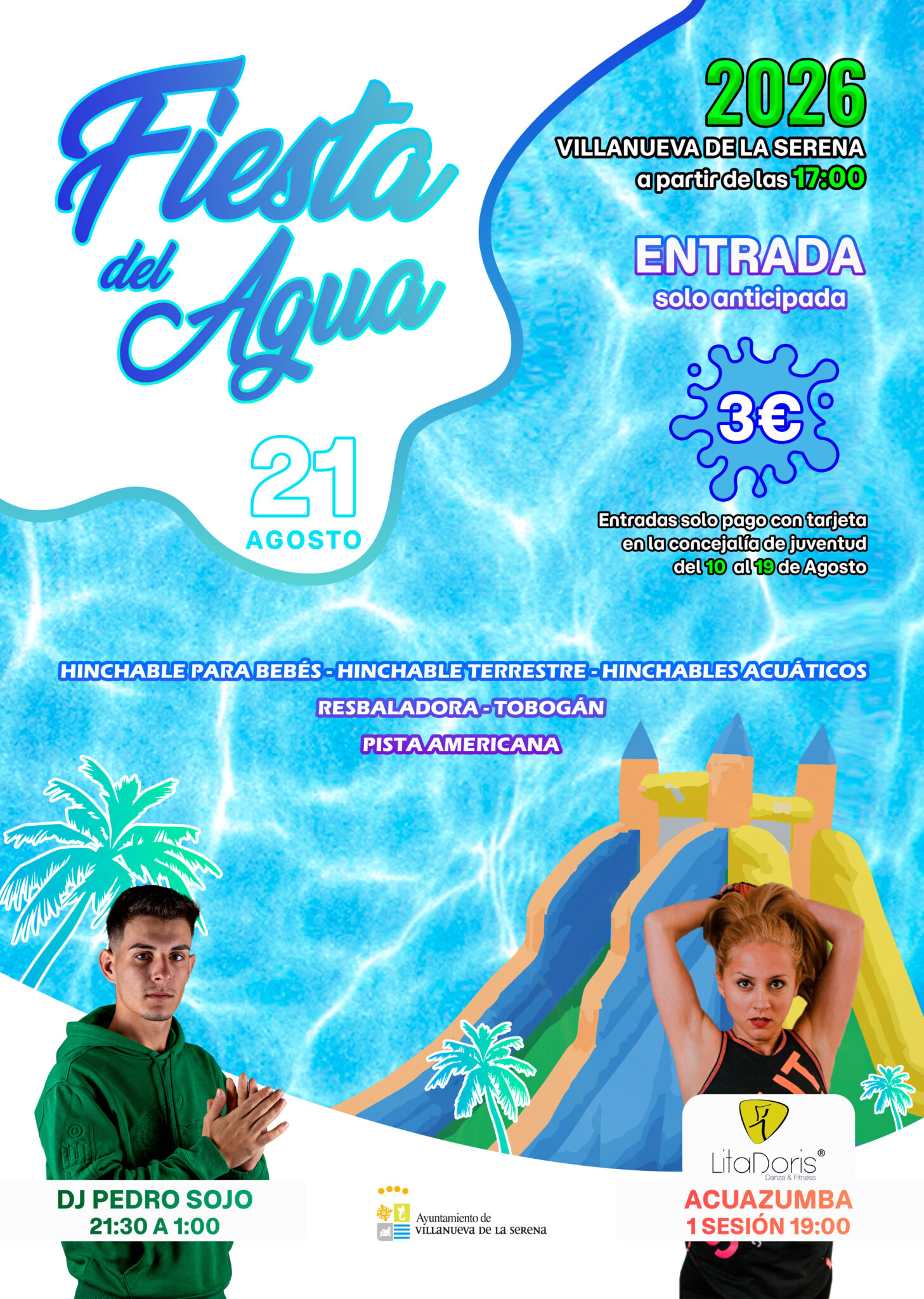 Cartel Fiesta del Agua 2026