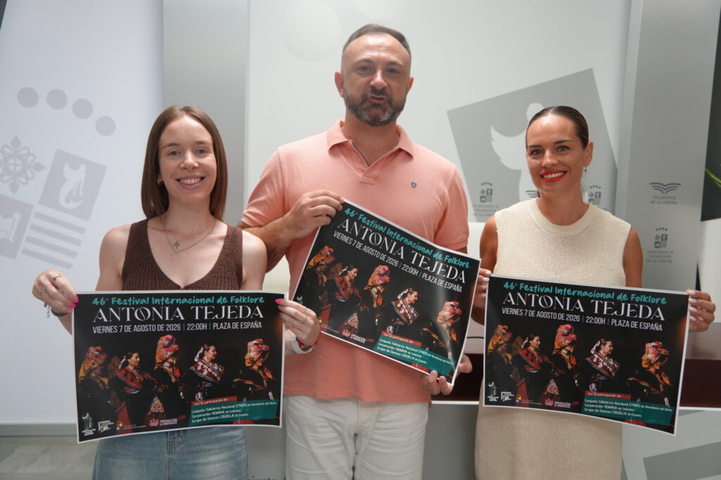La 46 edición del Festival Internacional de Folklore “Antonia Tejeda” se celebra el 7 de agosto