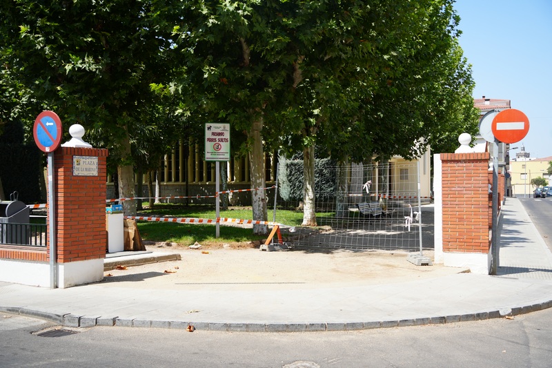 Comienzan las obras del parque de La Marina en el Barrio Nuevo