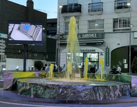 Villanueva de la Serena se ilumina de amarillo por el Día Mundial de la Prevención del Suicidio