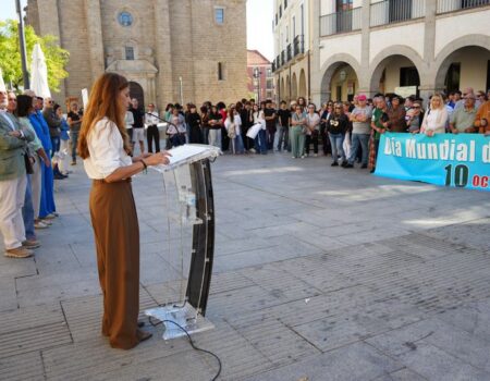 Villanueva acoge la celebración del Día Mundial de la Salud Mental