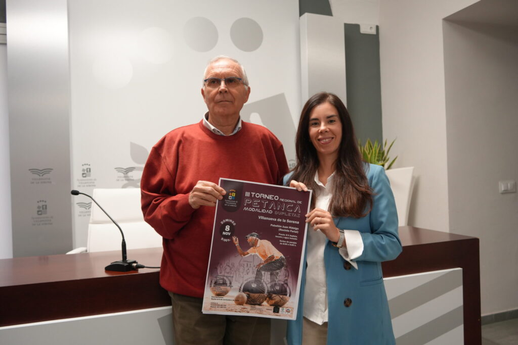 Villanueva de la Serena acogerá el III Torneo Regional de Petanca en la modalidad de dupletas